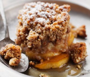 Apple crumble