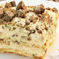 Peppermint crisp tart