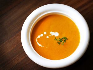 Bacon, leek and potato