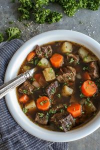Irish style beef stew